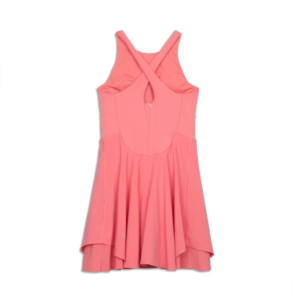 lululemon athletica Coral Pink Athletic Dress